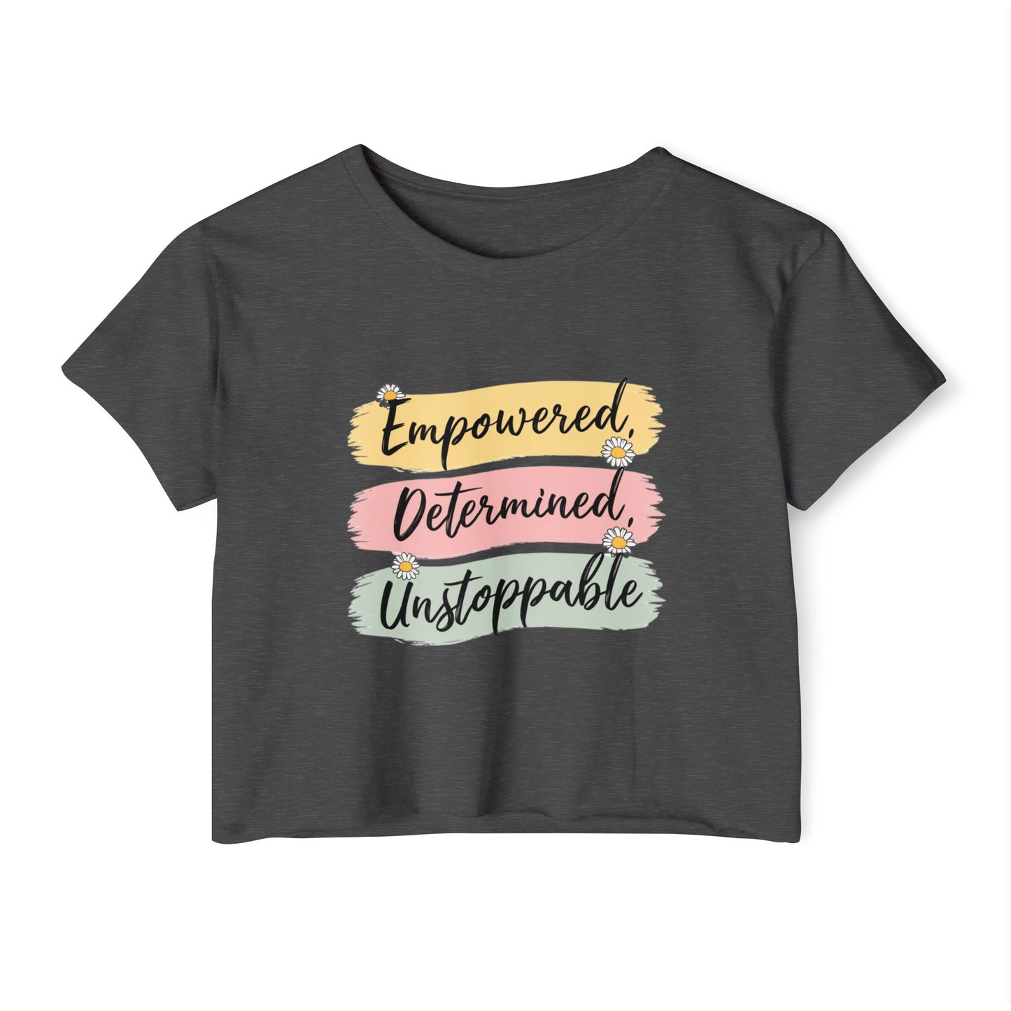 Empowered Women's Festival Crop Top