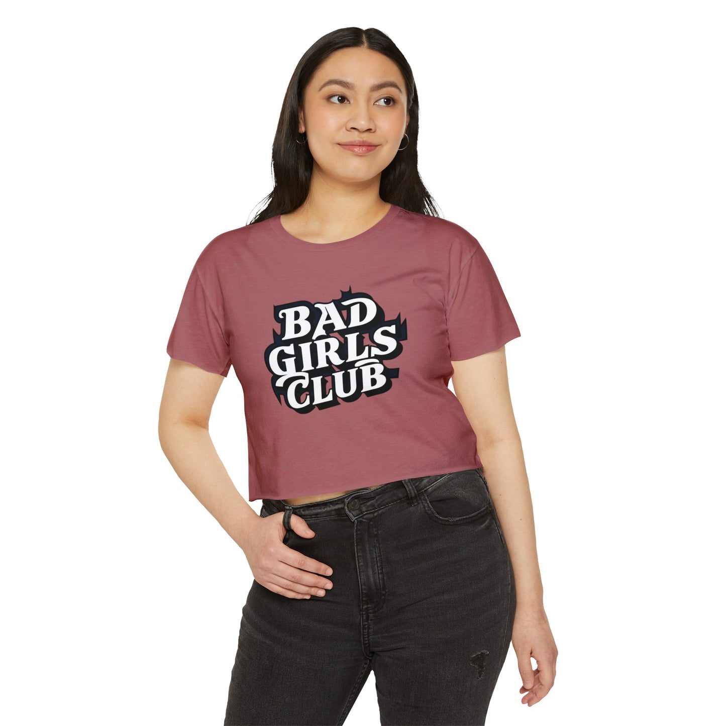Bad Girls Club Women's Festival Crop Top