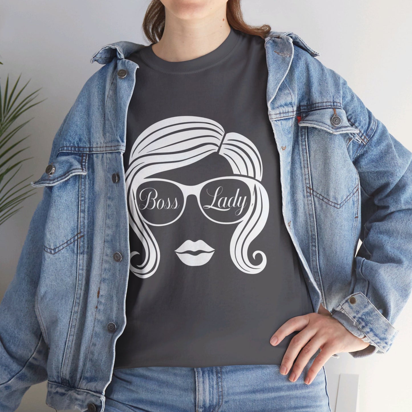 Boss Lady Women Heavy Cotton Tee