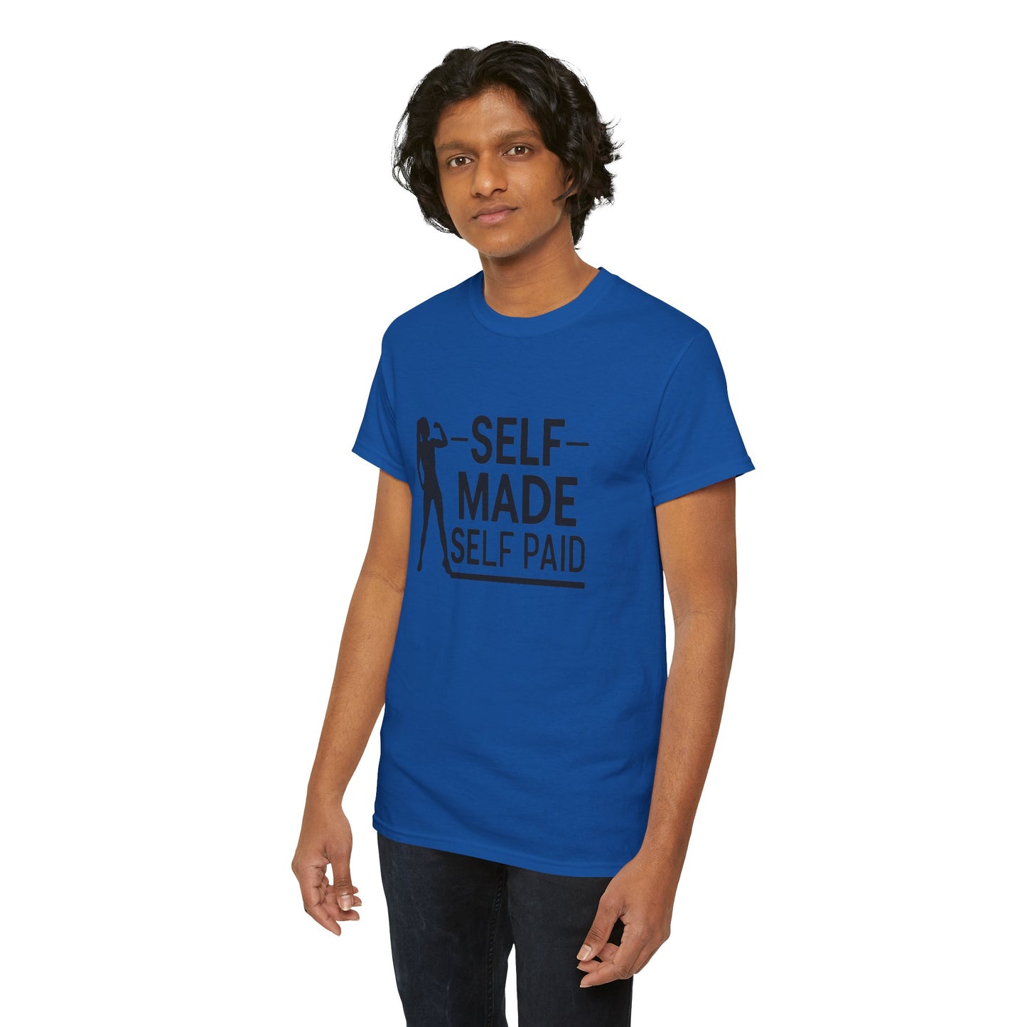 Self Made Printed T Shirt with Hearts