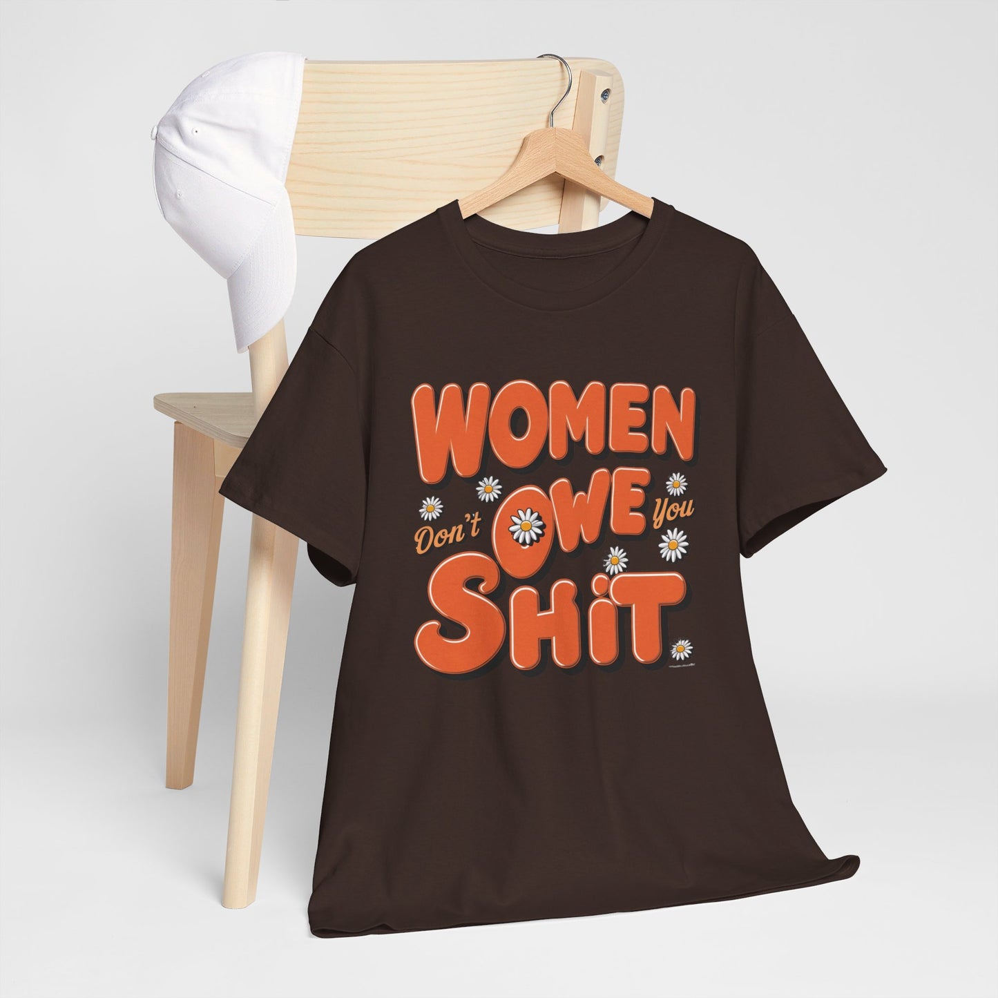 Women Don't Women Heavy Cotton Tee