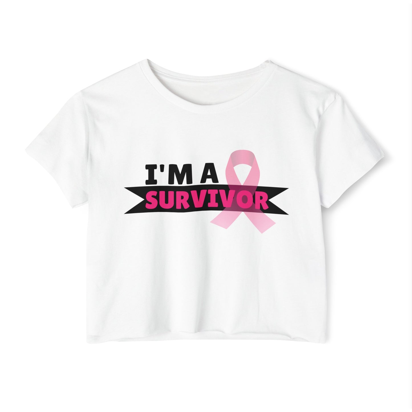 I'M A Survivor Women's Festival Crop Top