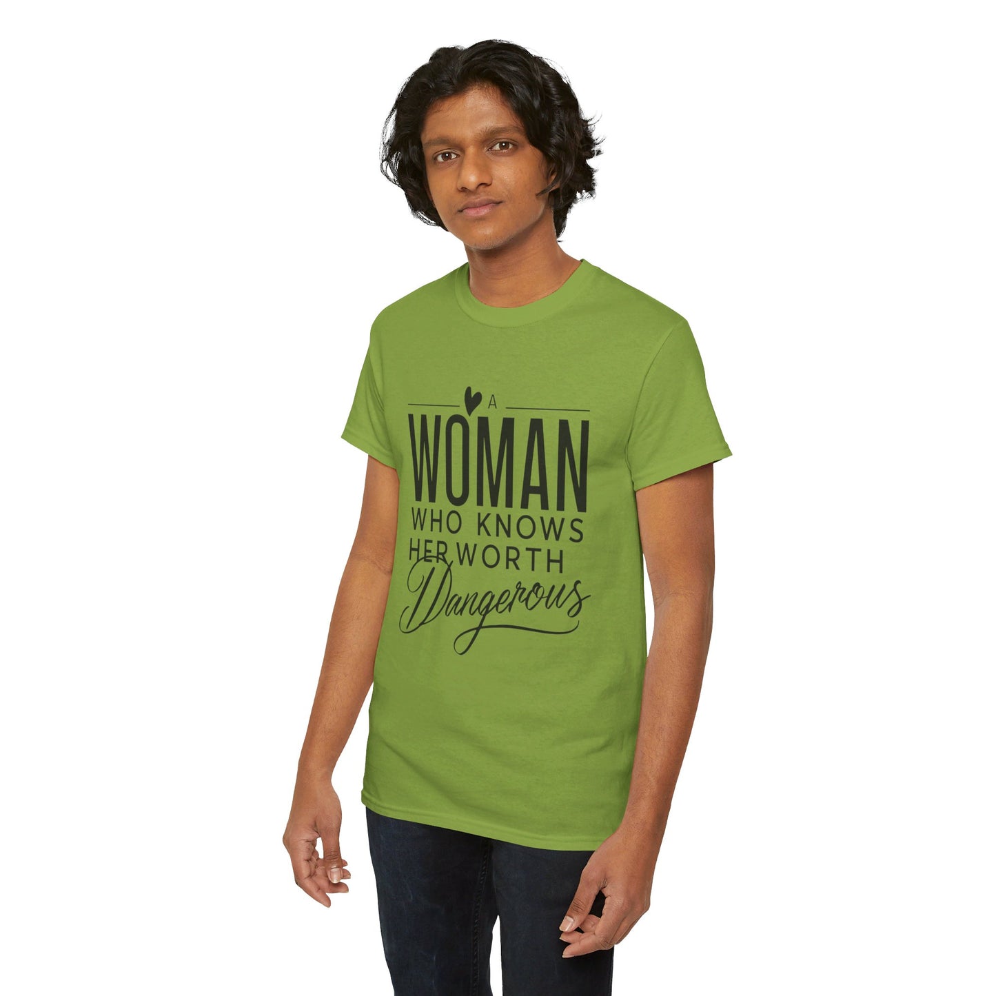 A Woman Heavy Cotton Tee