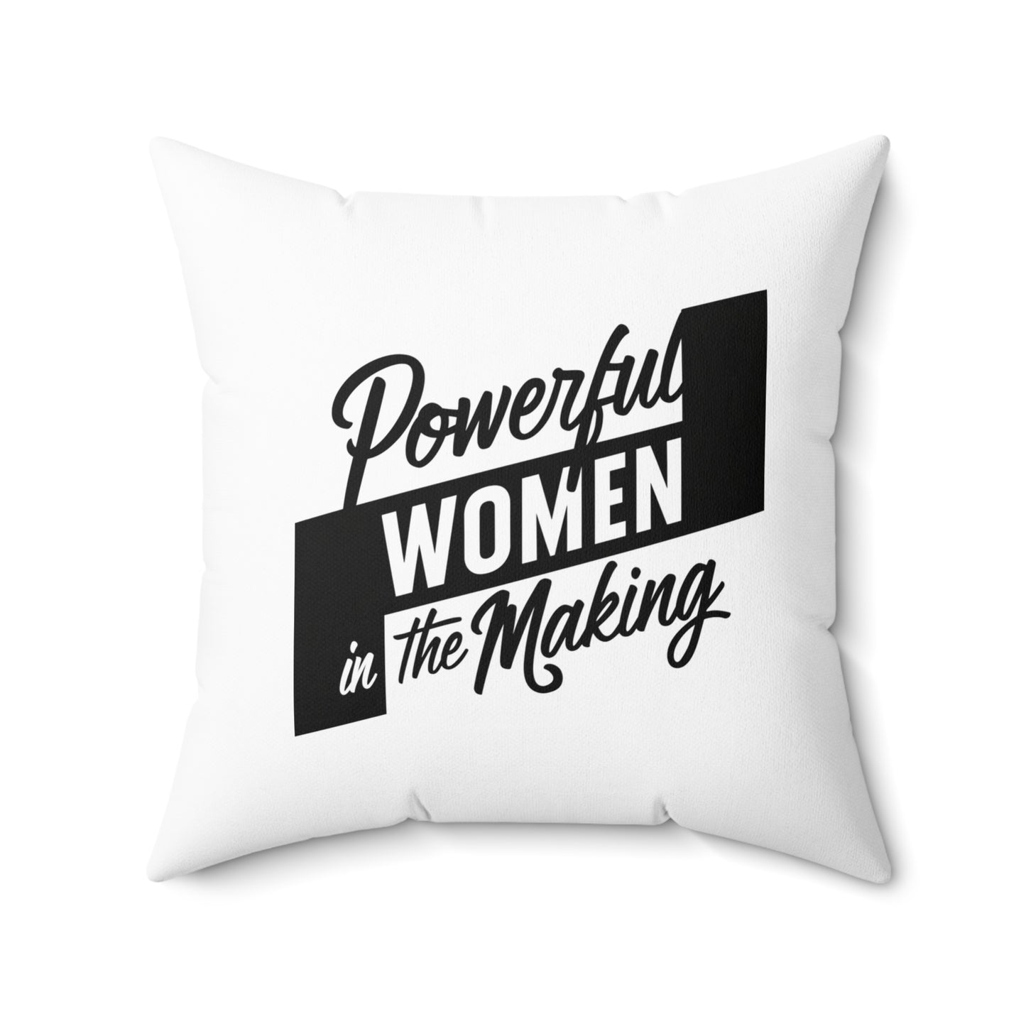 Powerful Spun Polyester Square Pillow
