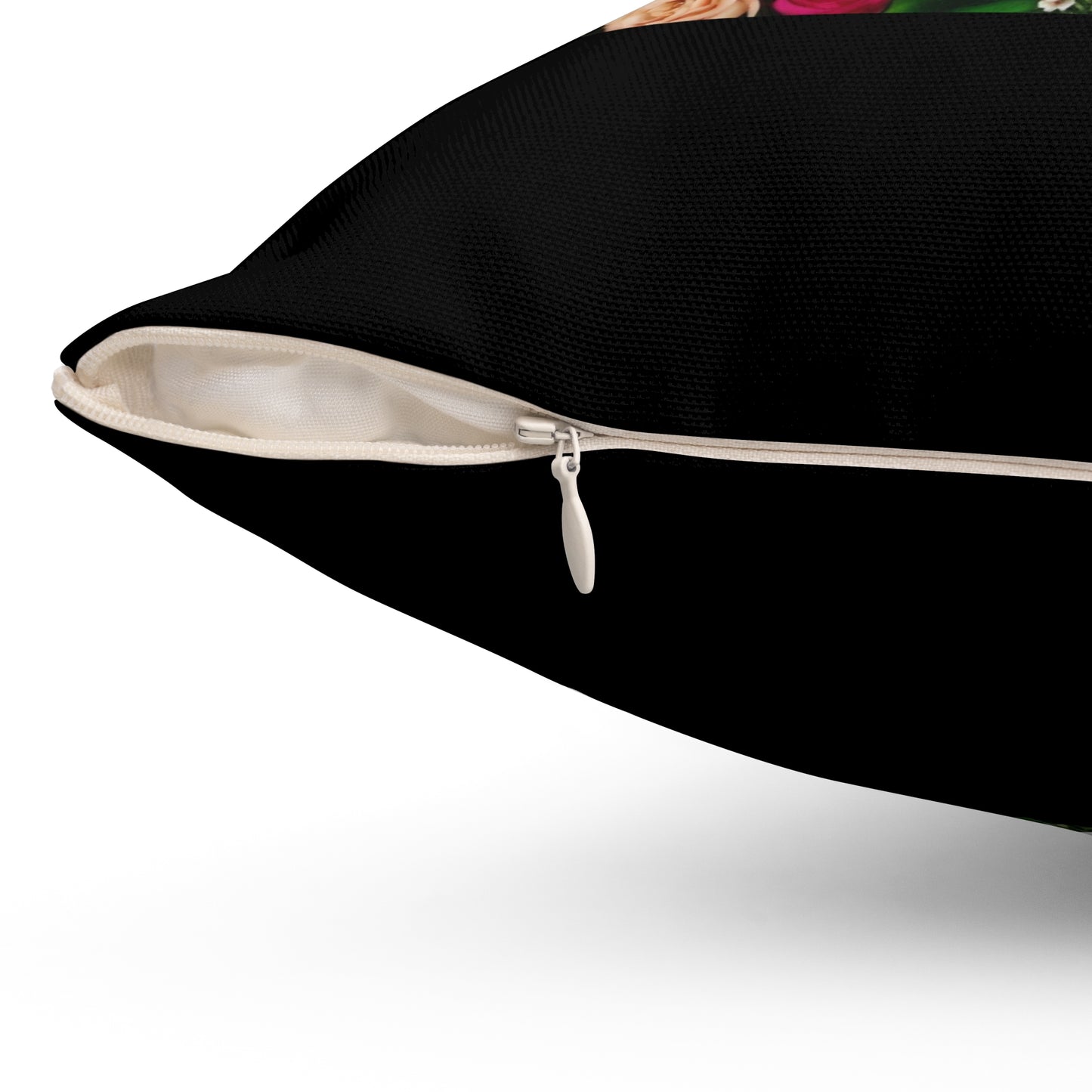 Women Spun Polyester Square Pillow
