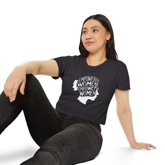 Empowered Women Women's Festival Crop Top
