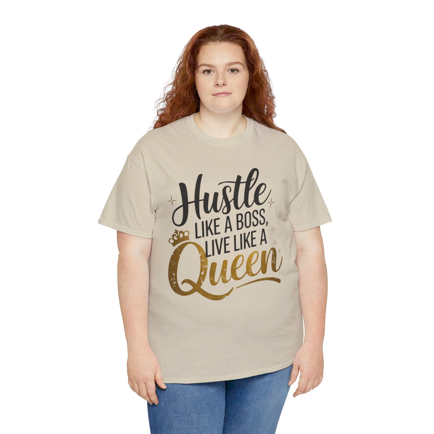 Hustle Women Heavy Cotton Tee