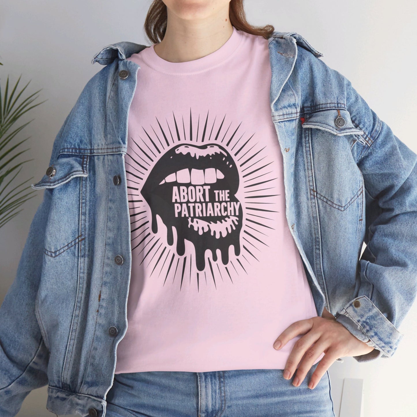 Abort The Women Heavy Cotton Tee
