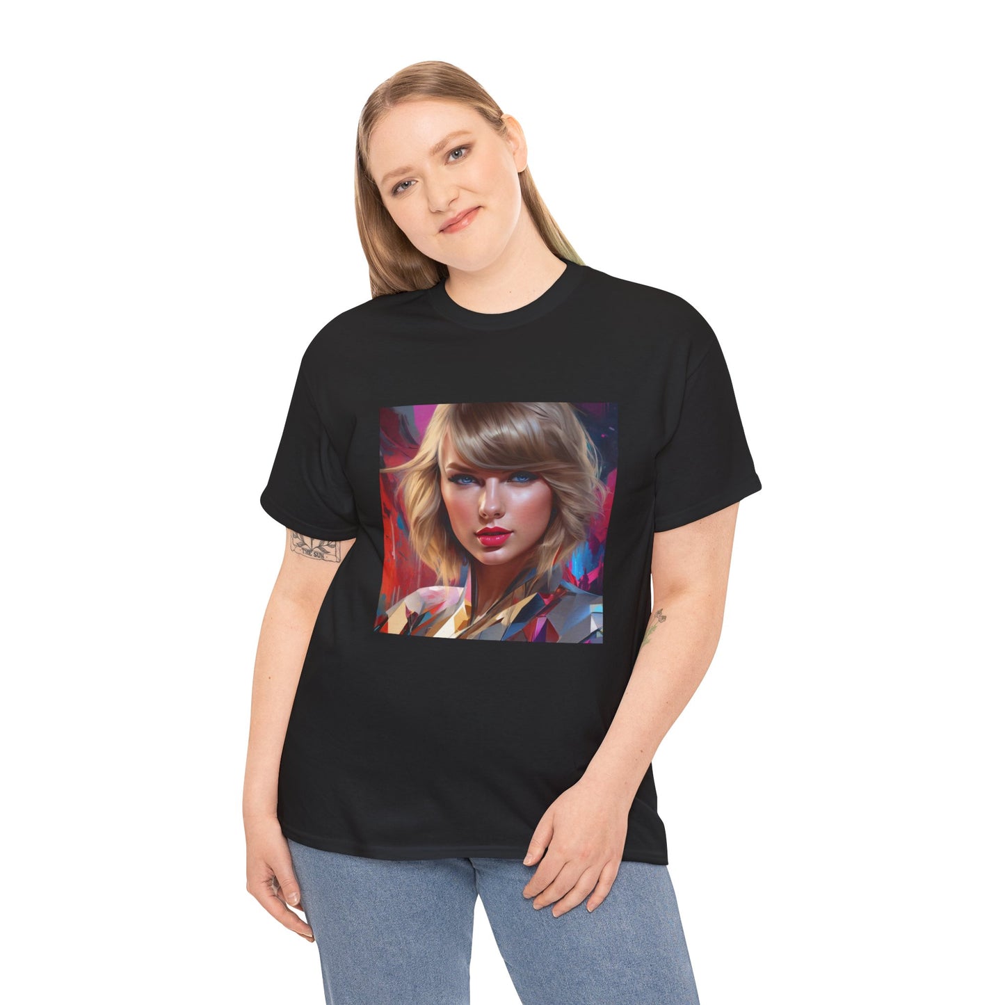 Taylor Swift T Shirt with Hearts