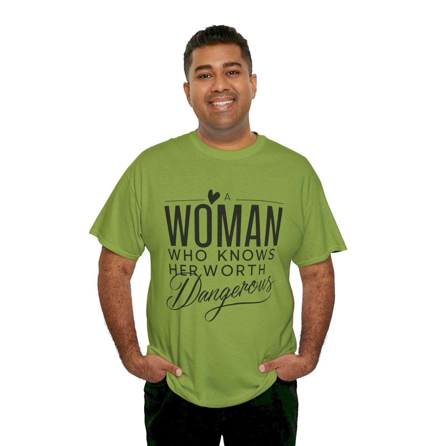 A Woman Heavy Cotton Tee