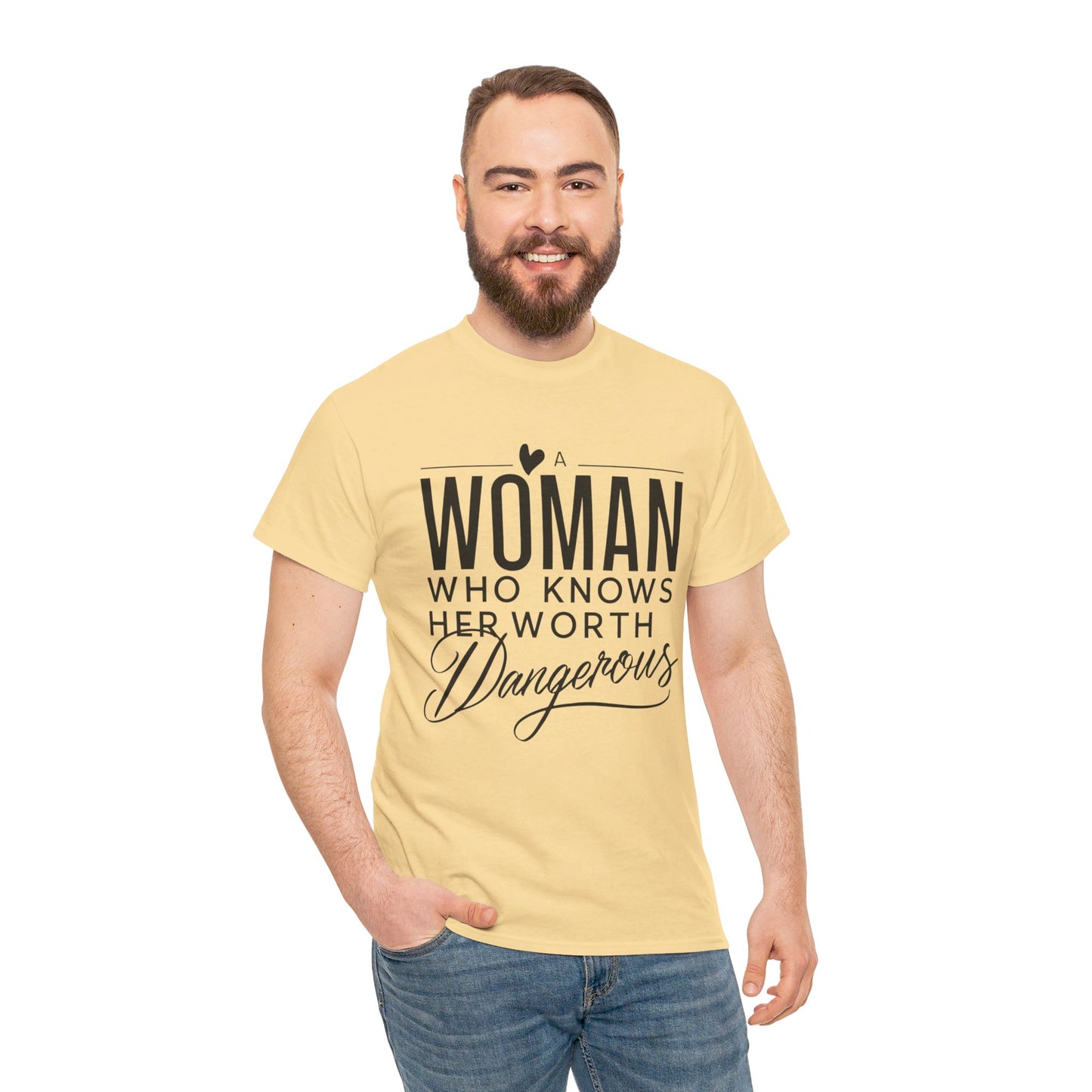 A Woman Heavy Cotton Tee