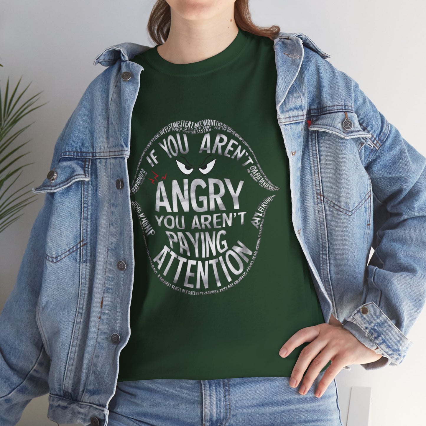 If You Aren't Printed T Shirt with Hearts