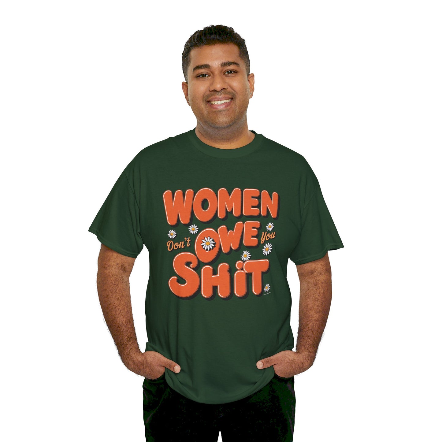 Women Don't Women Heavy Cotton Tee