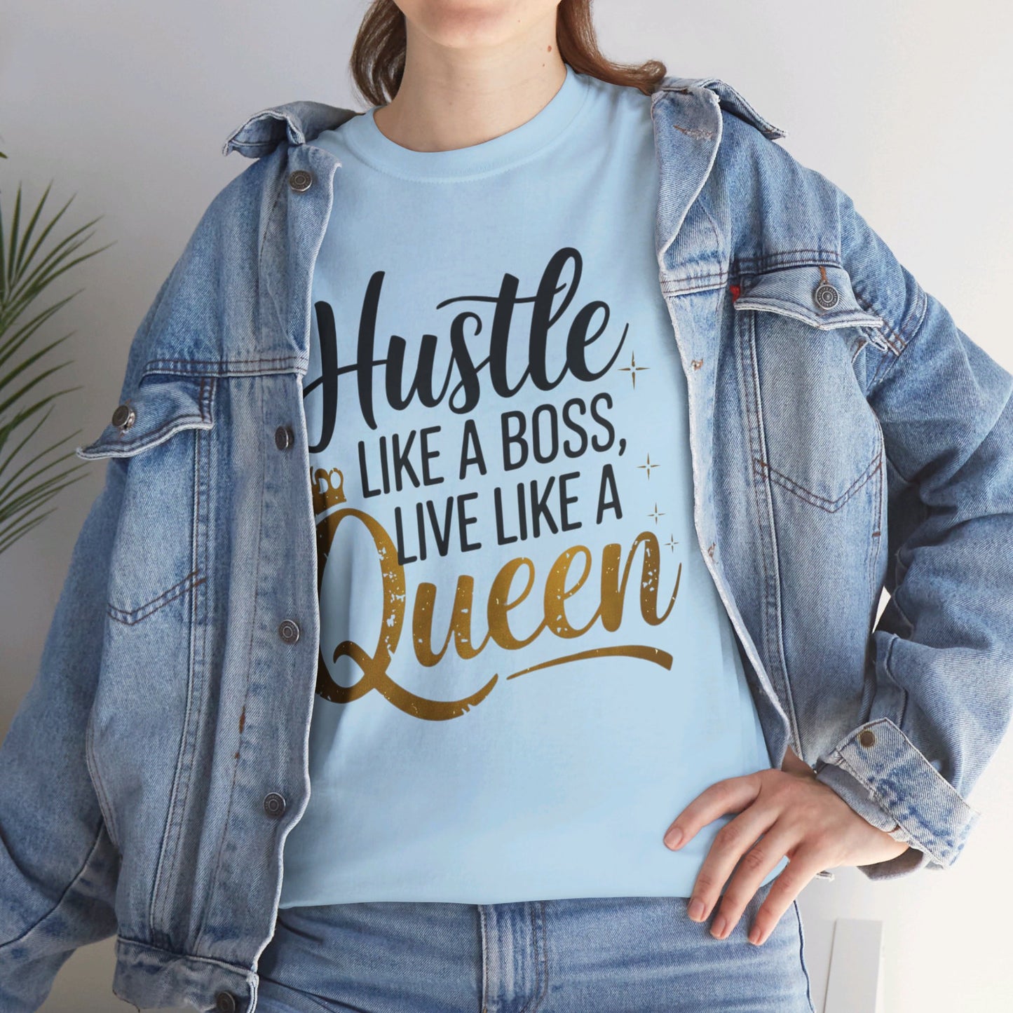 Hustle Women Heavy Cotton Tee