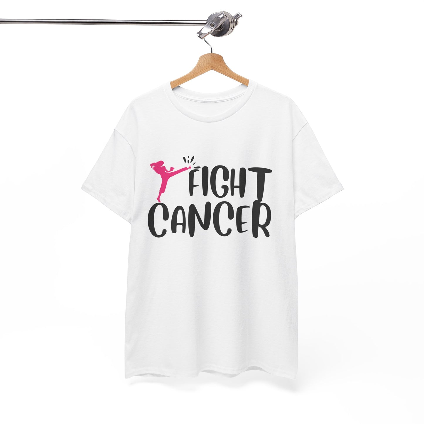 Fight Cancer Unisex Heavy Cotton Tee