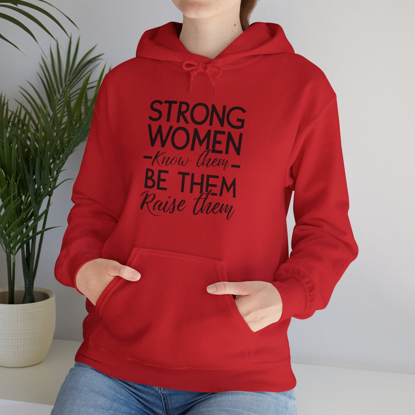 Strong Women Unisex Heavy Blend™ Hooded Sweatshirt