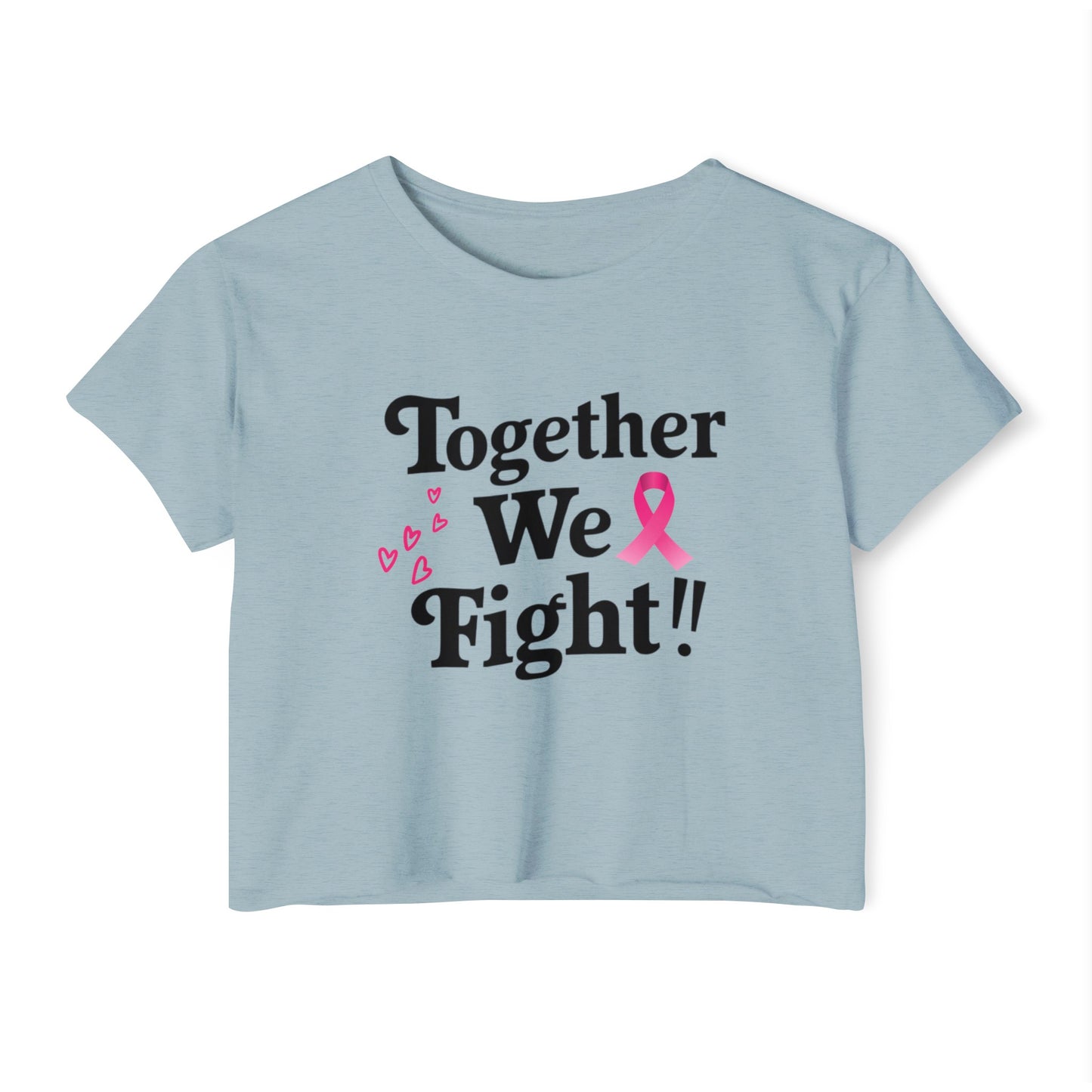 Together We Fight Women's Festival Crop Top