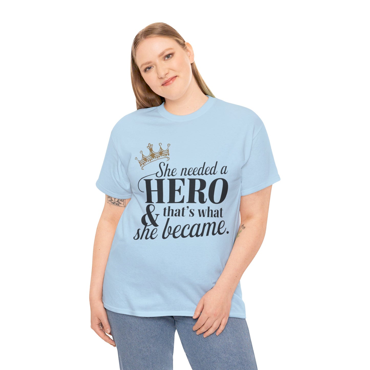 She Needed Women Heavy Cotton Tee