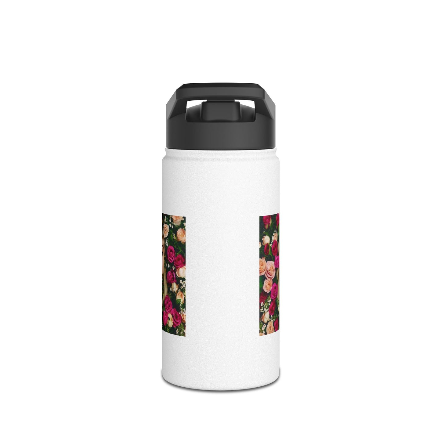 Women Stainless Steel Water Bottle, Standard Lid