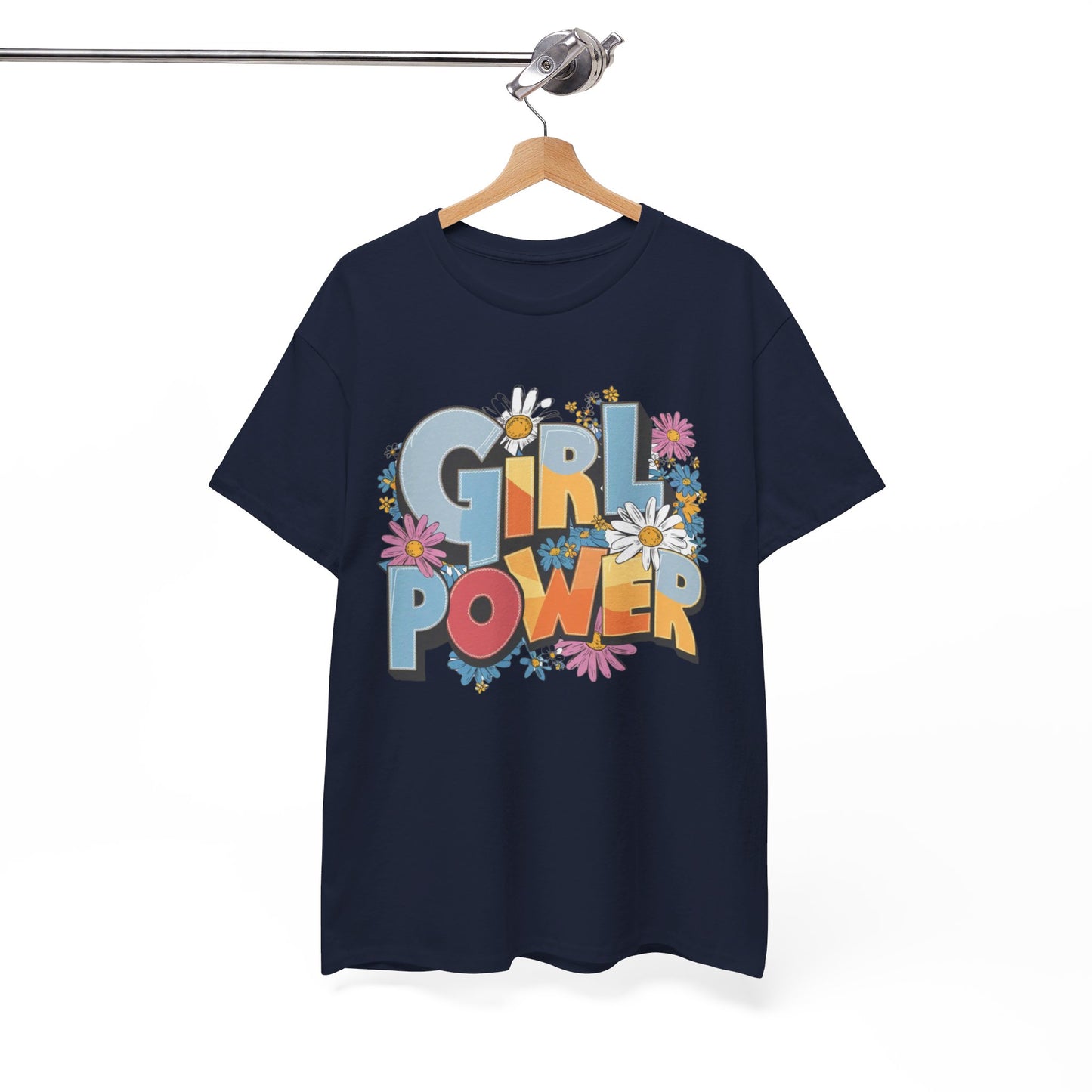 Girl Power Women Heavy Cotton Tee