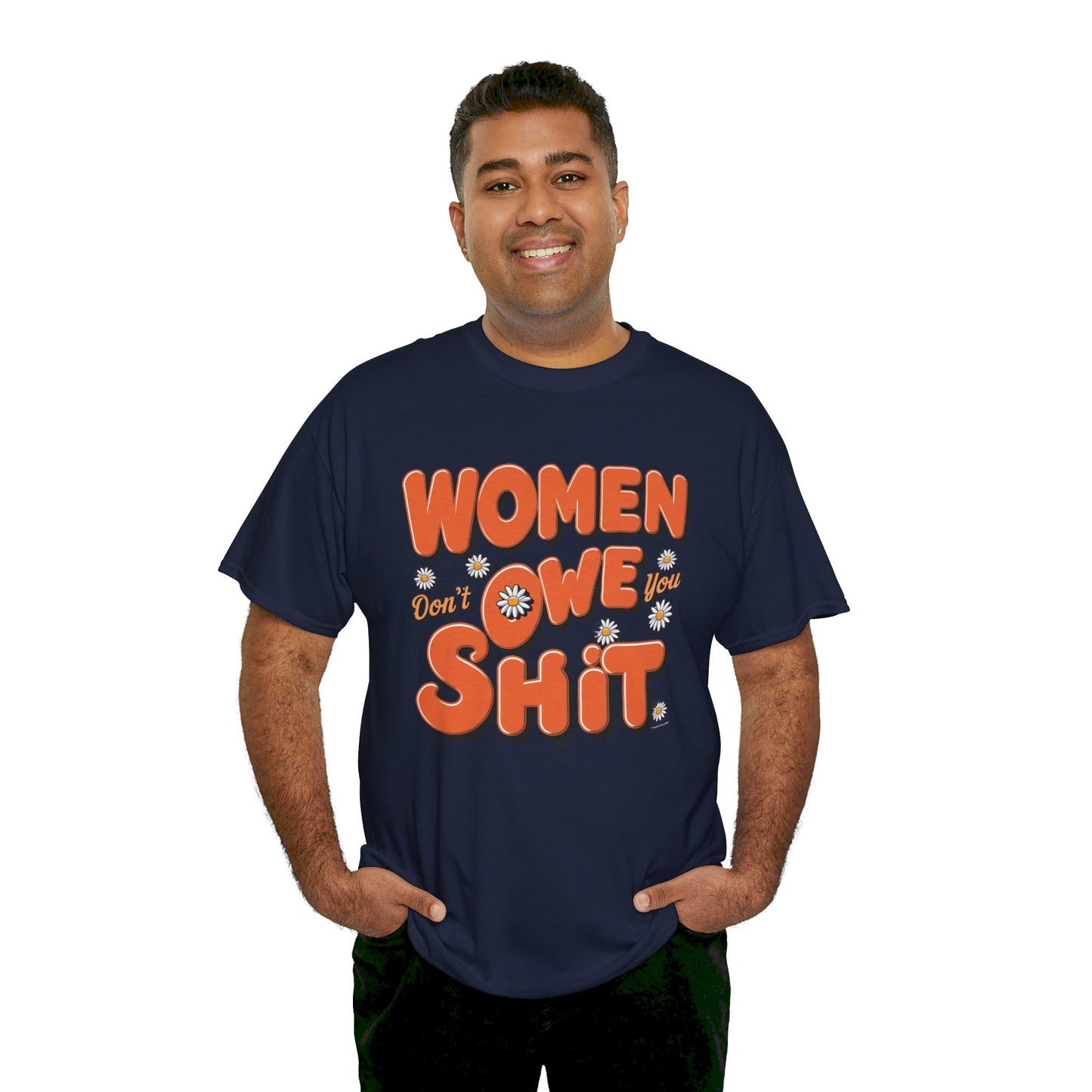 Women Don't Women Heavy Cotton Tee
