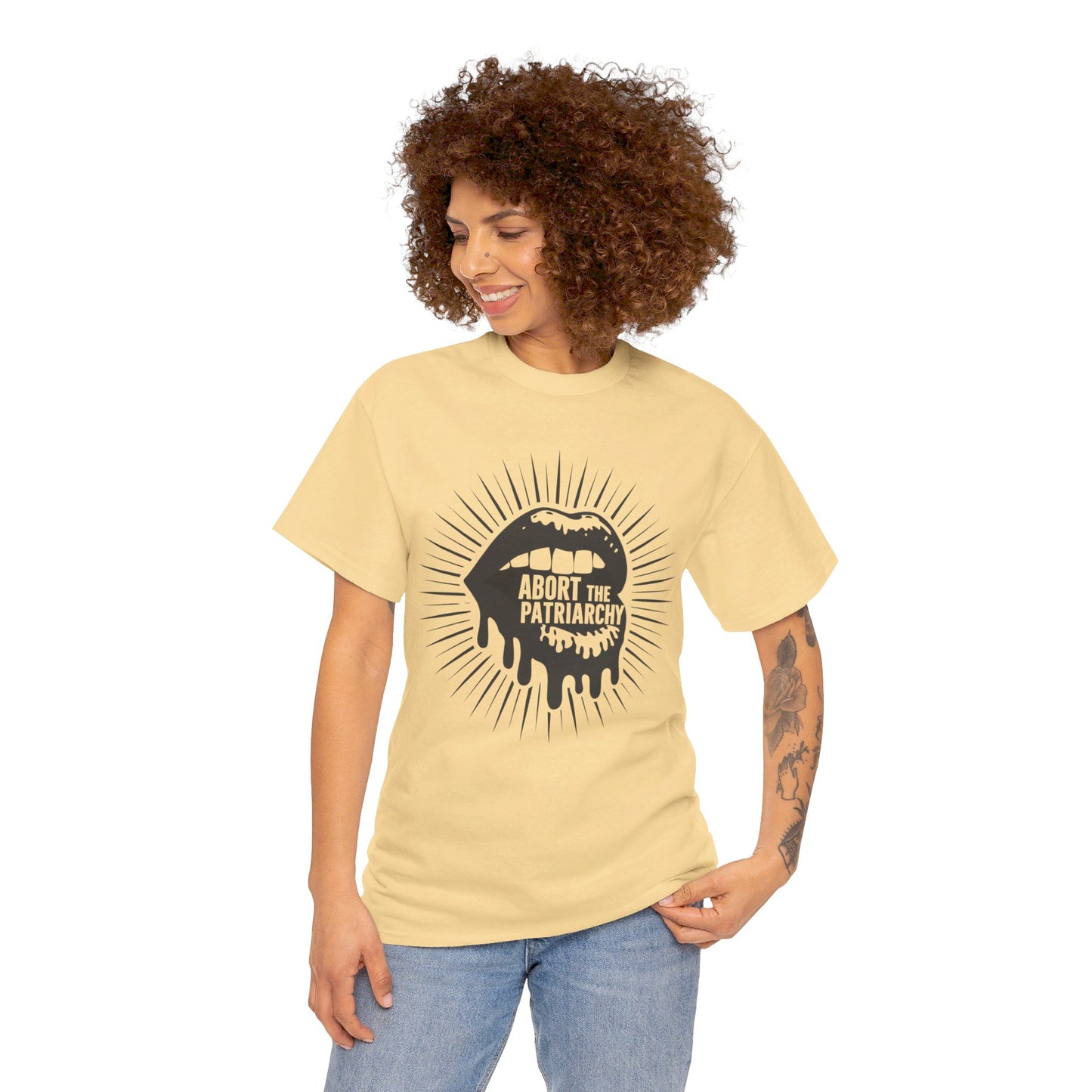 Abort The Women Heavy Cotton Tee