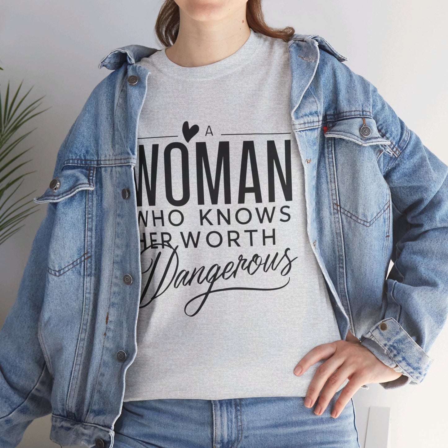 A Woman Heavy Cotton Tee