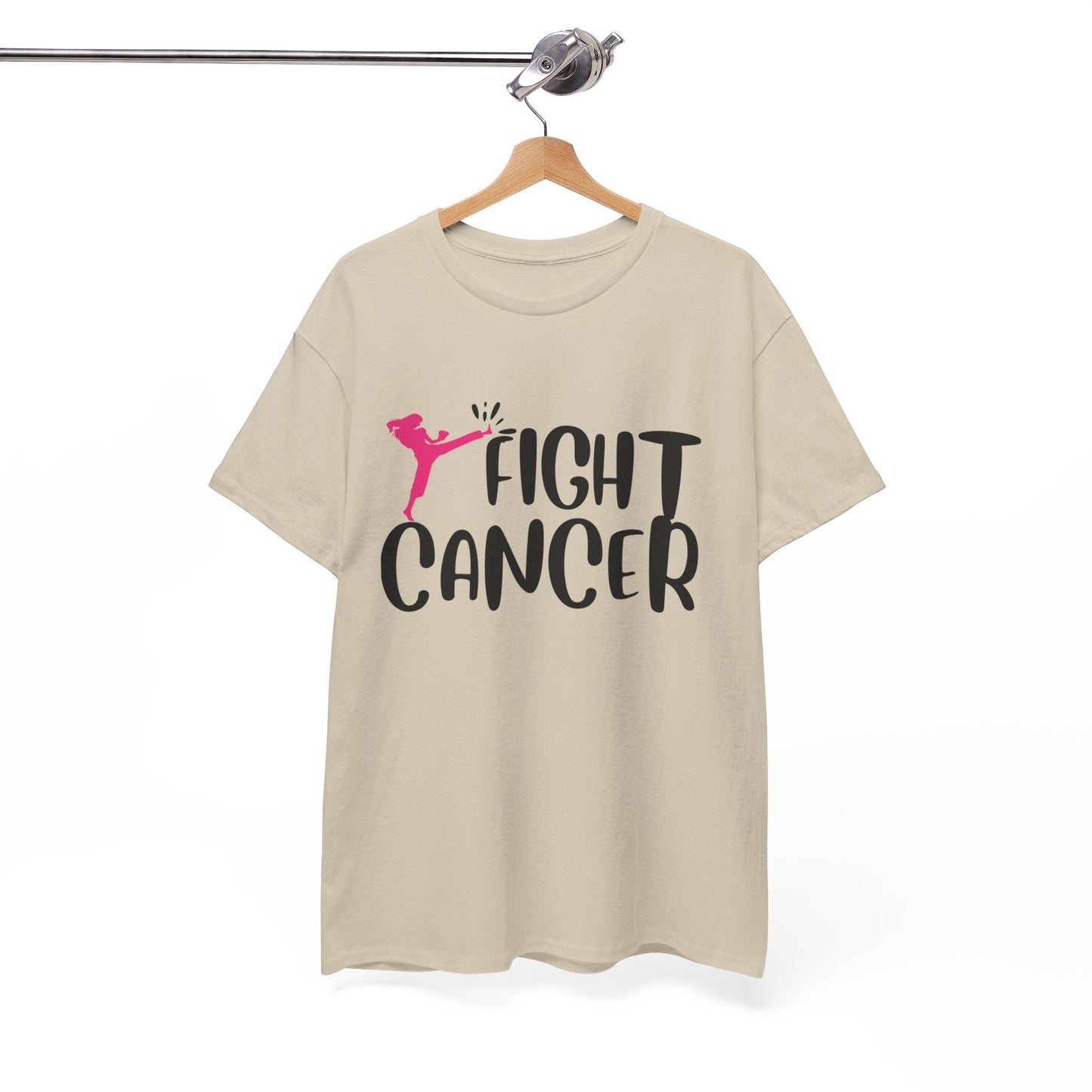 Fight Cancer Unisex Heavy Cotton Tee