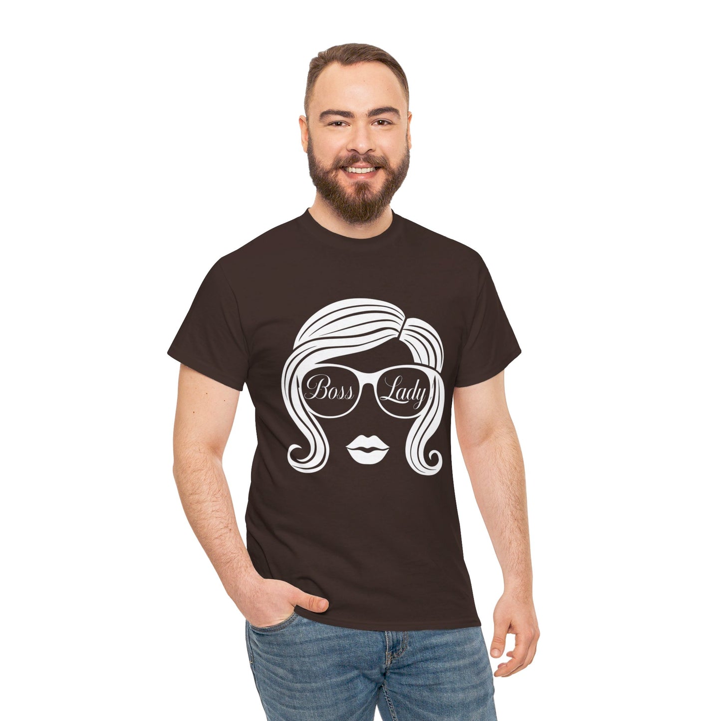 Boss Lady Women Heavy Cotton Tee