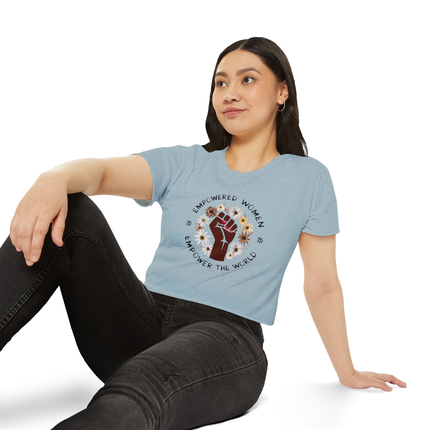 Empowered Women Women's Festival Crop Top