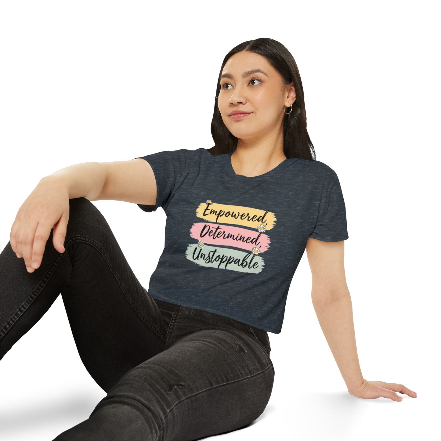 Empowered Women's Festival Crop Top
