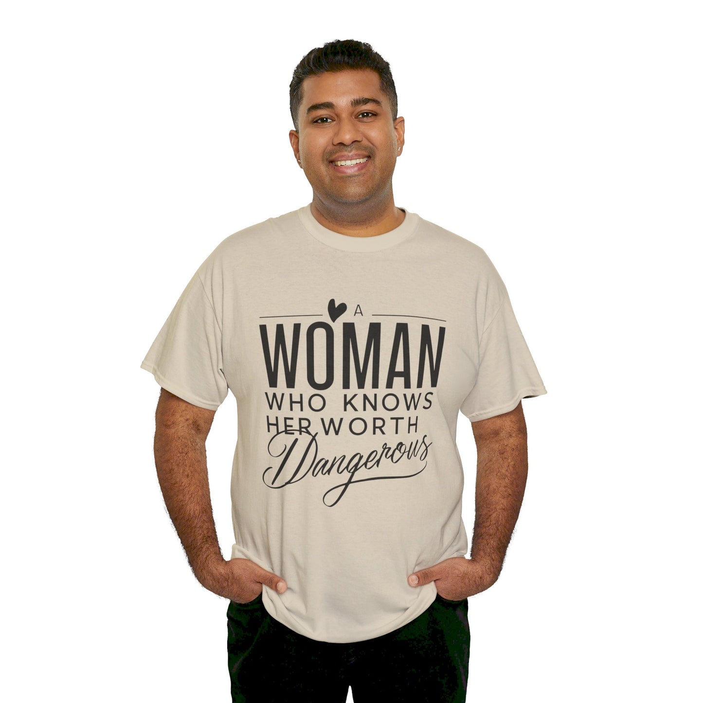A Woman Heavy Cotton Tee