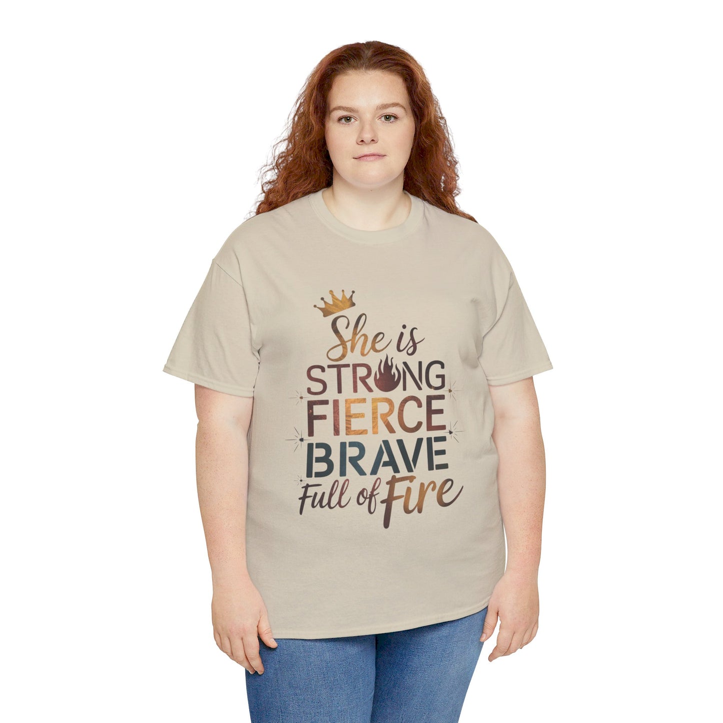 She Is Women Heavy Cotton Tee