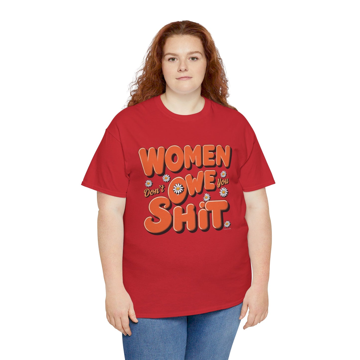 Women Don't Women Heavy Cotton Tee