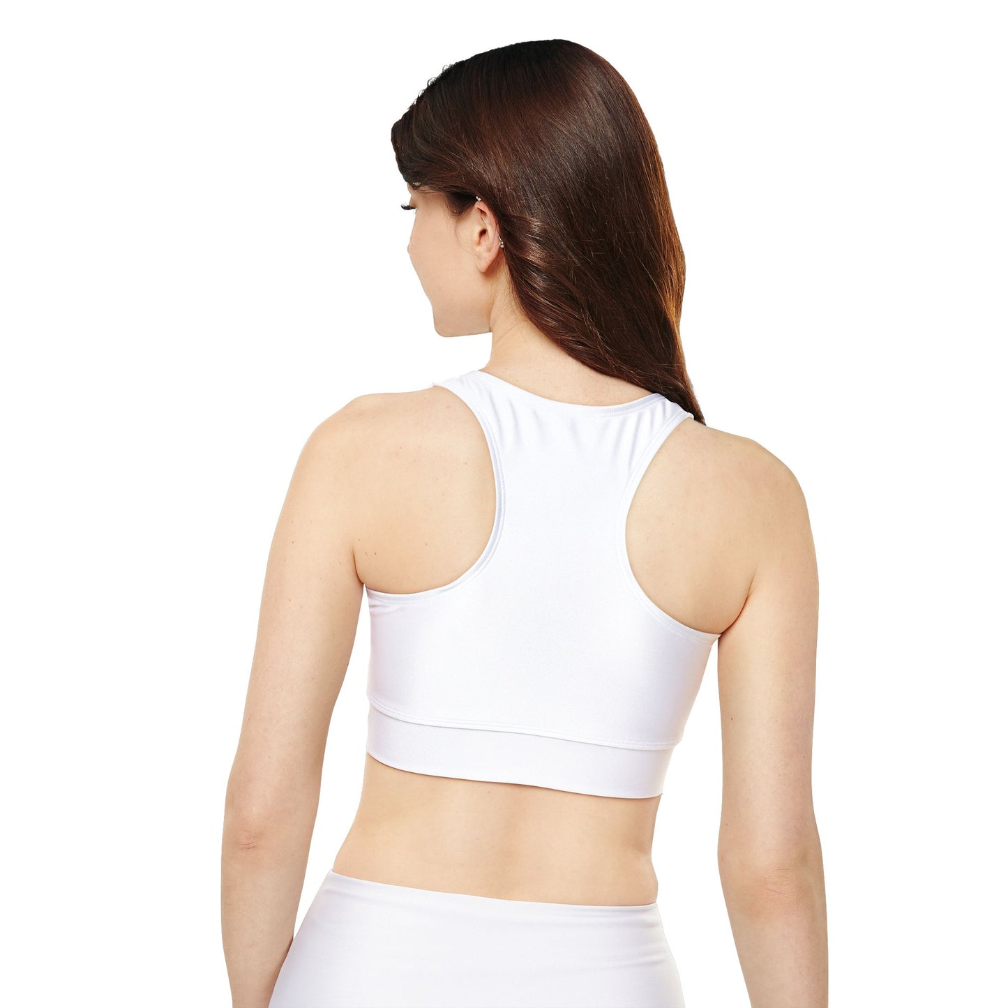 Abort Fully Lined, Padded Sports Bra (AOP)