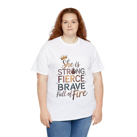 She Is Women Heavy Cotton Tee