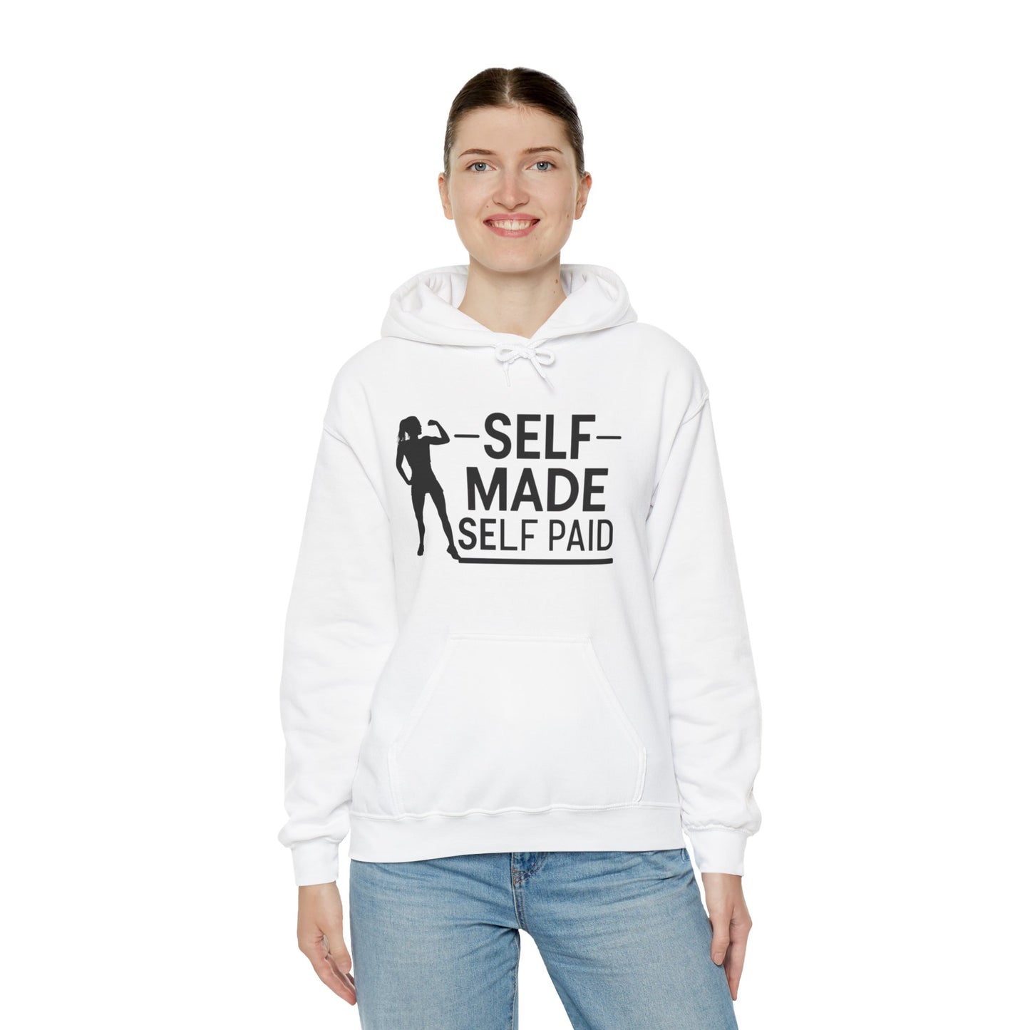 Self Made Self Paid Unisex Heavy Blend™ Hooded Sweatshirt