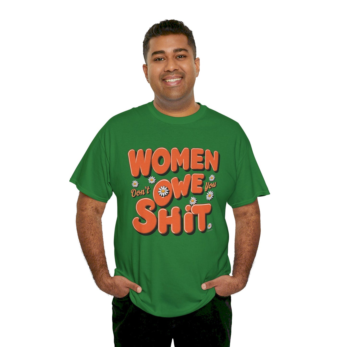 Women Don't Women Heavy Cotton Tee
