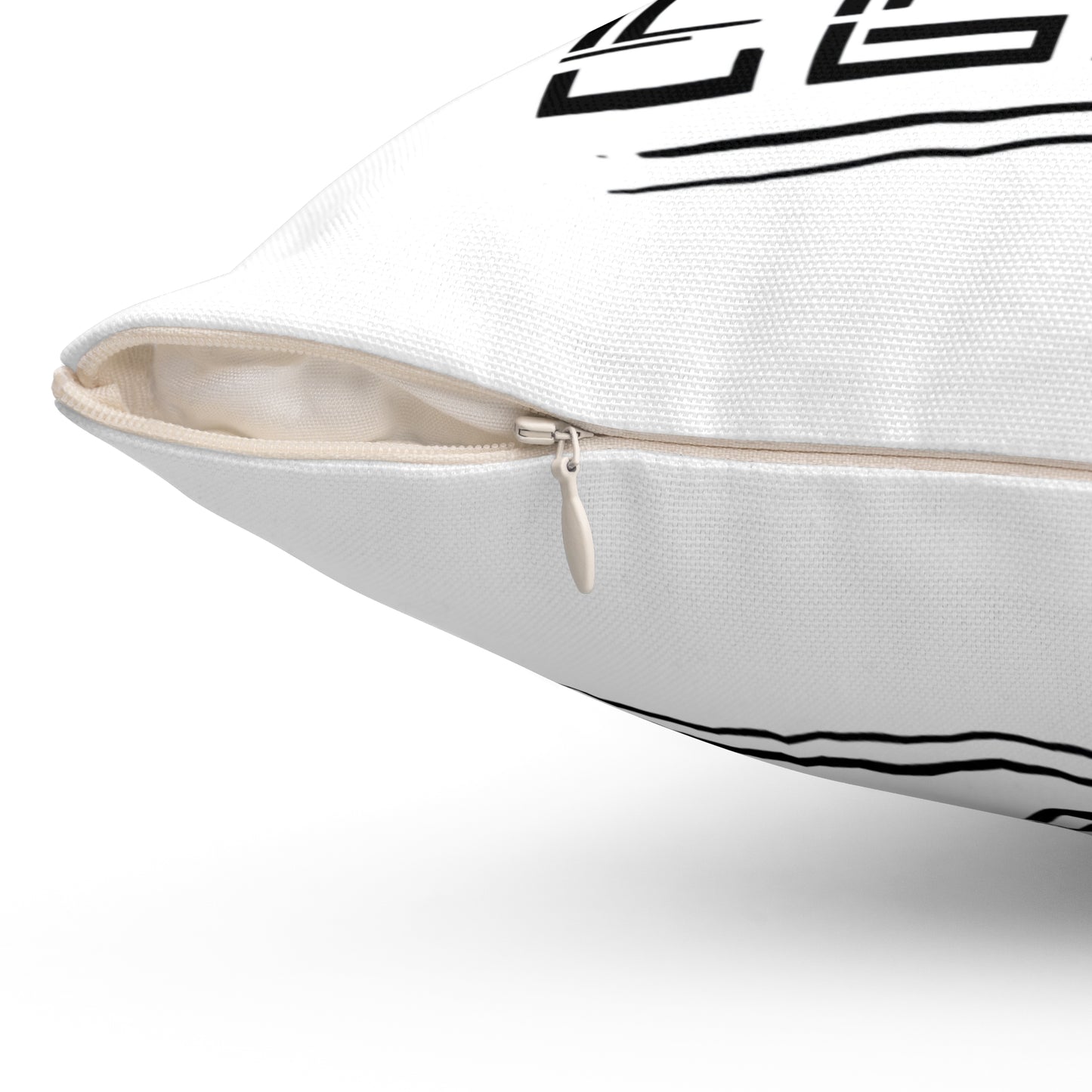 Strong Spun Polyester Square Pillow