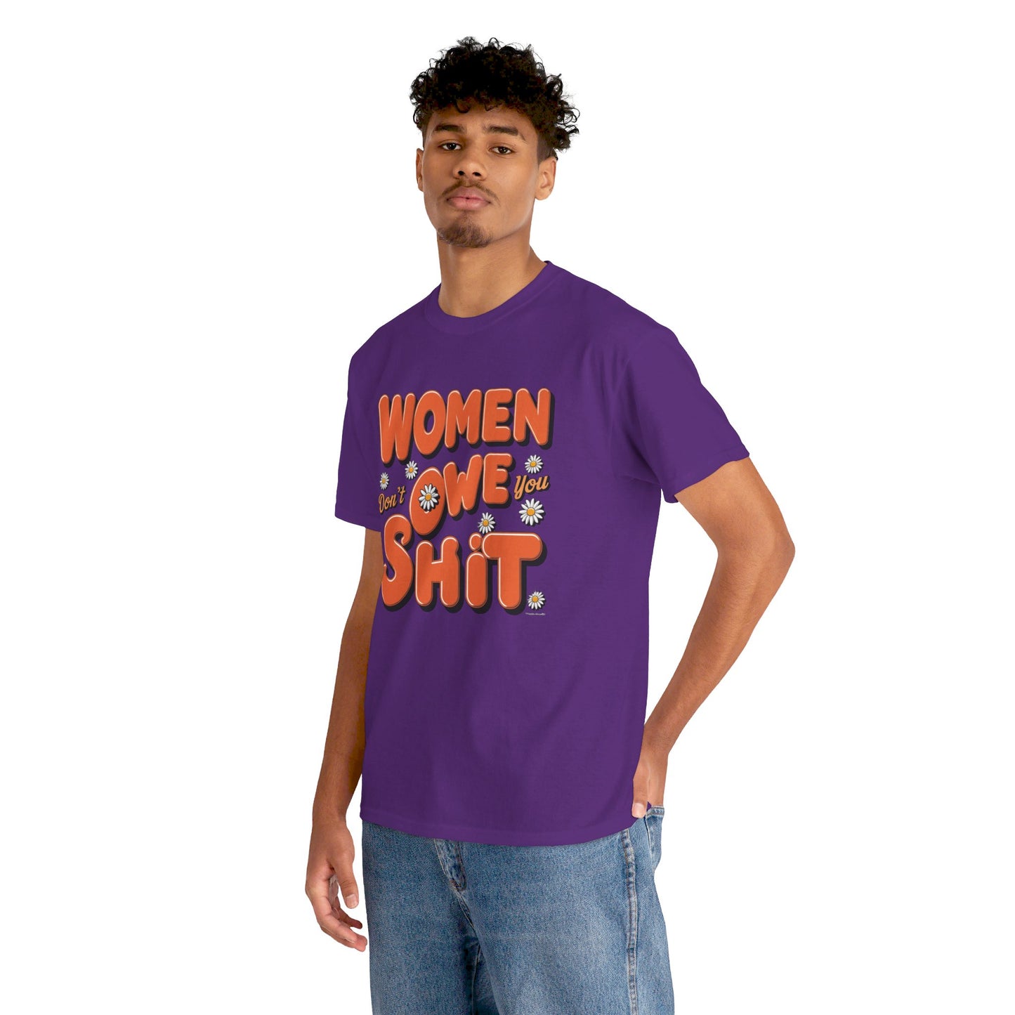 Women Don't Women Heavy Cotton Tee