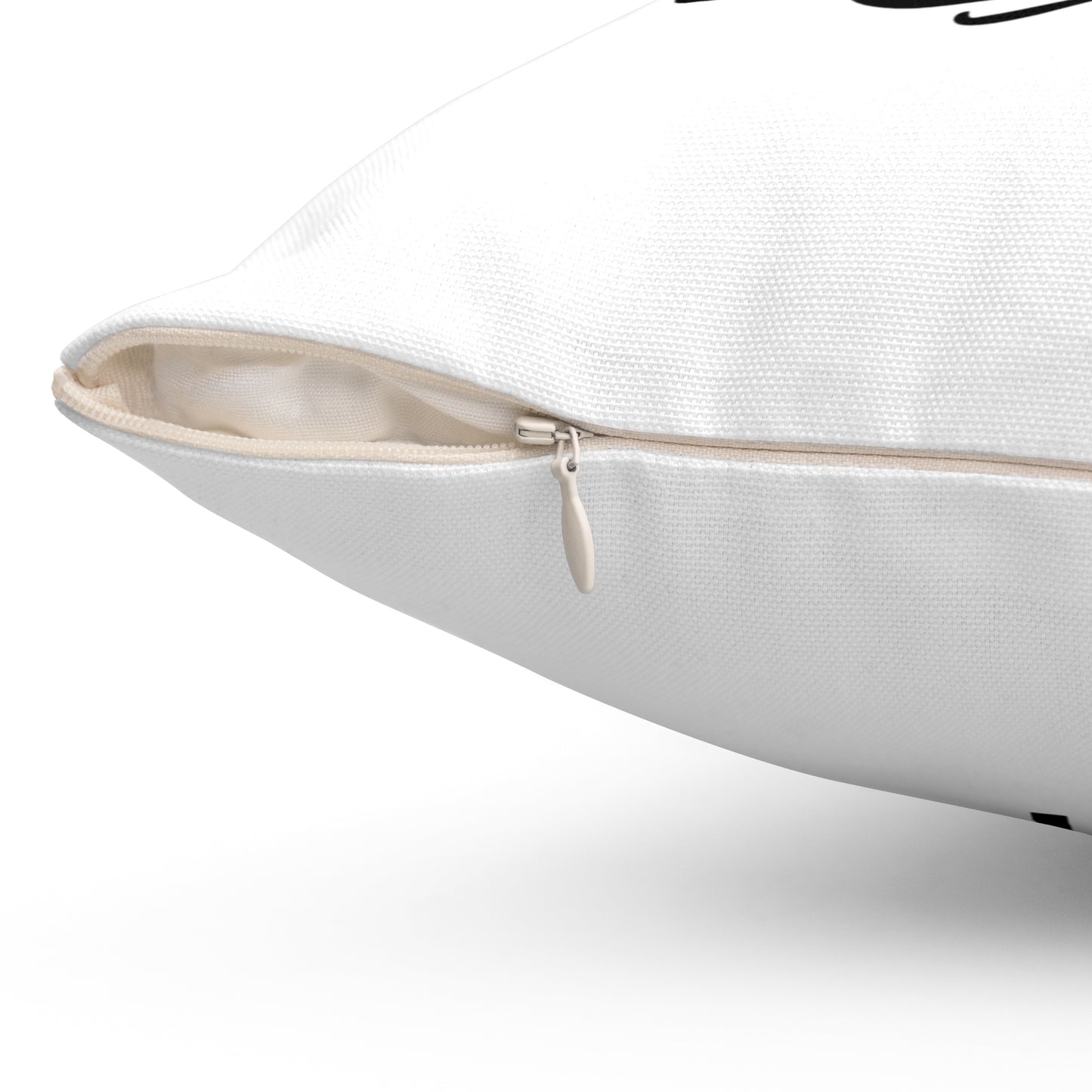 She Over Spun Polyester Square Pillow
