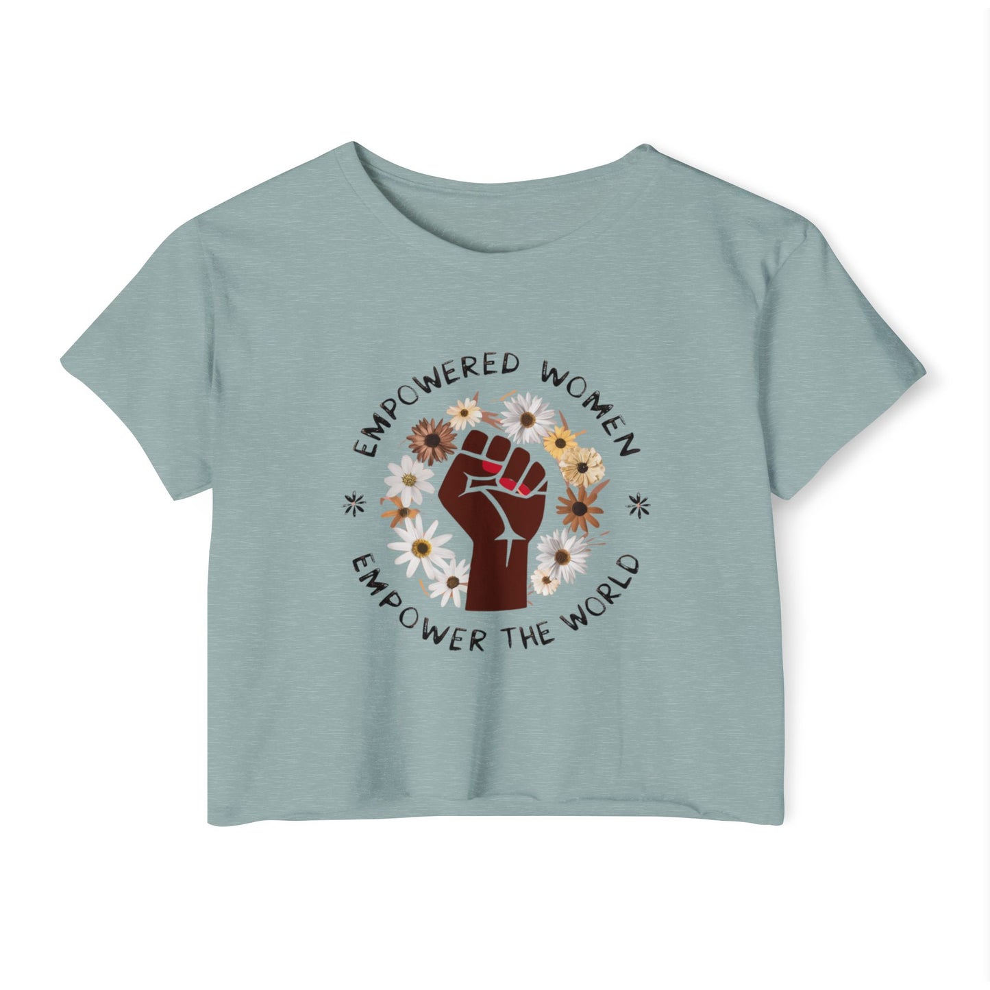 Empowered Women Women's Festival Crop Top