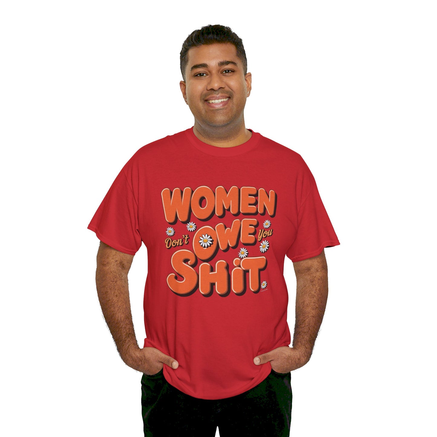 Women Don't Women Heavy Cotton Tee