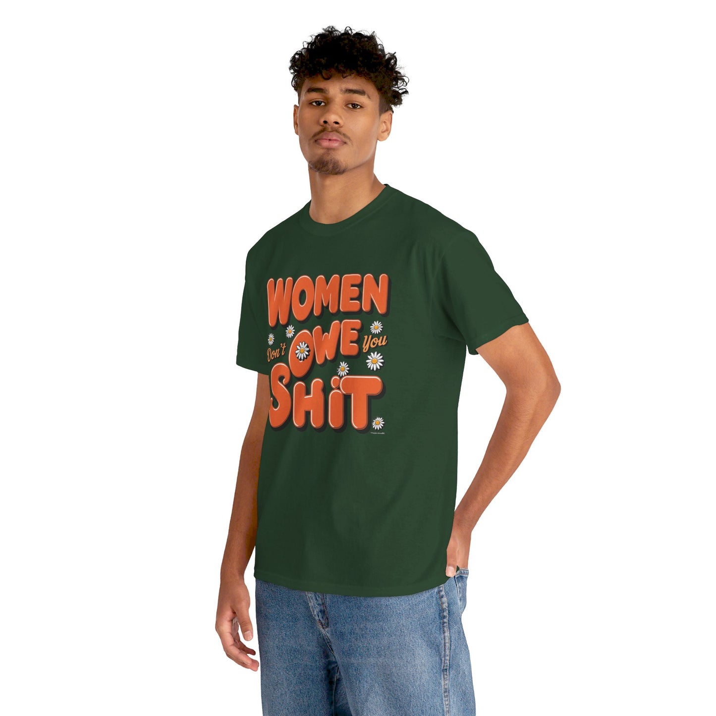 Women Don't Women Heavy Cotton Tee