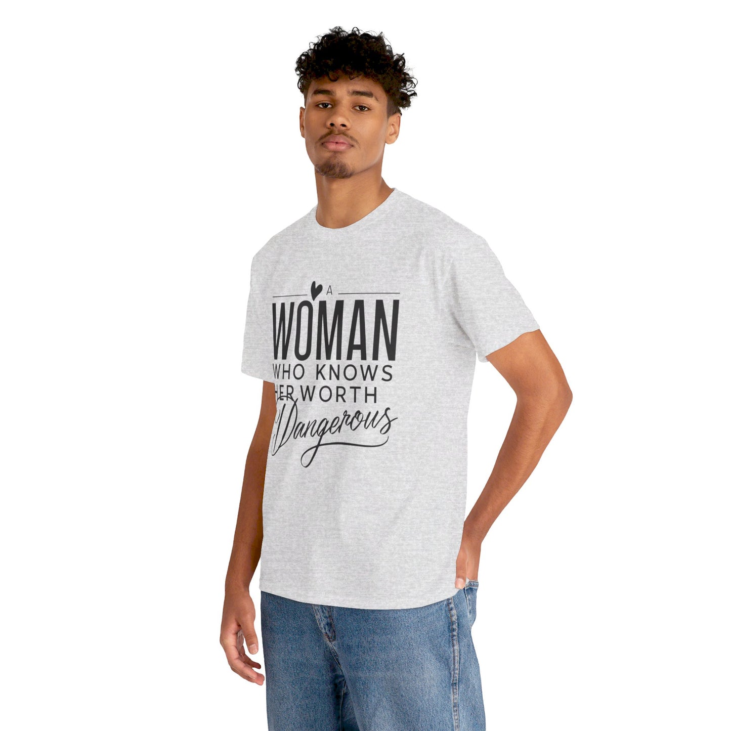 A Woman Heavy Cotton Tee