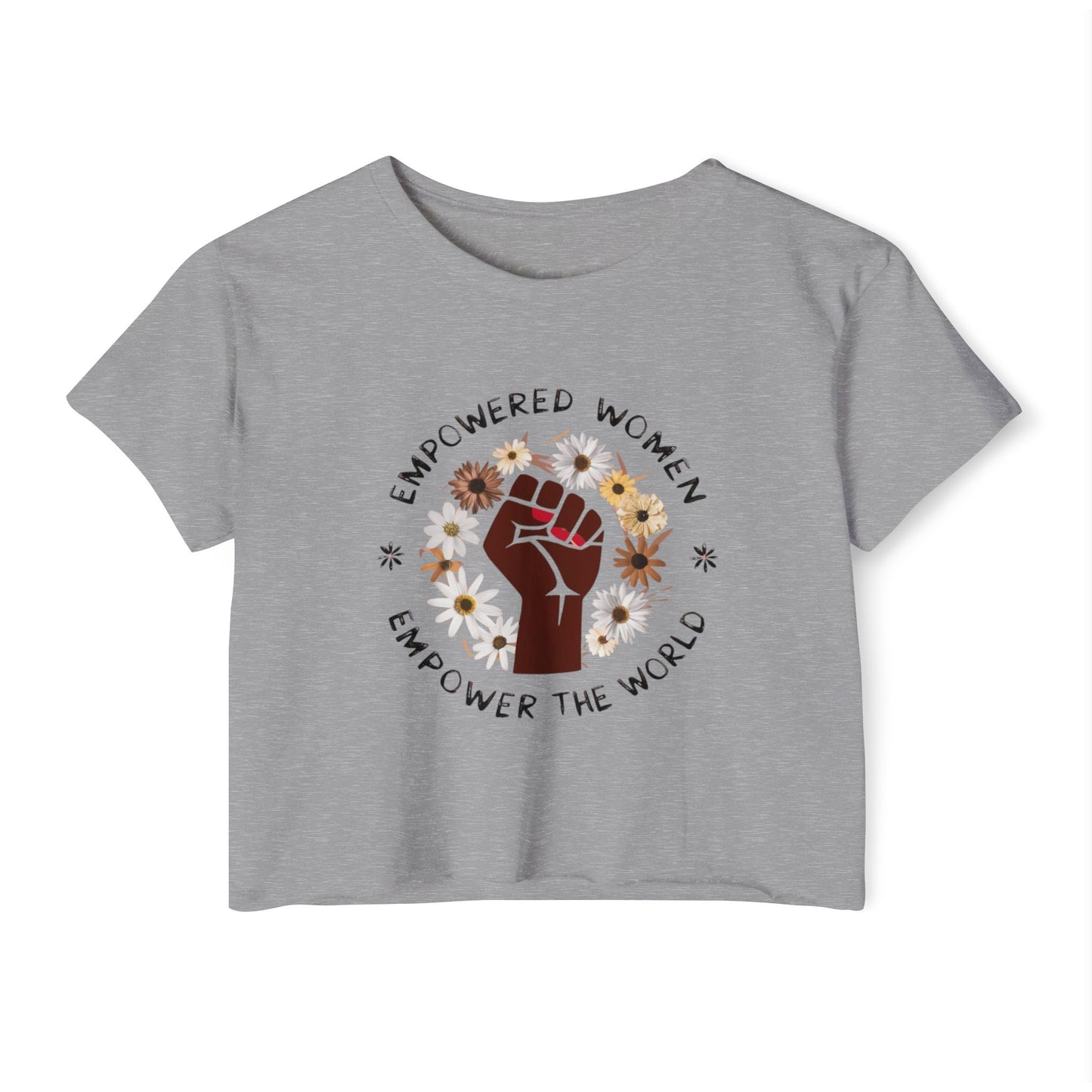 Empowered Women Women's Festival Crop Top