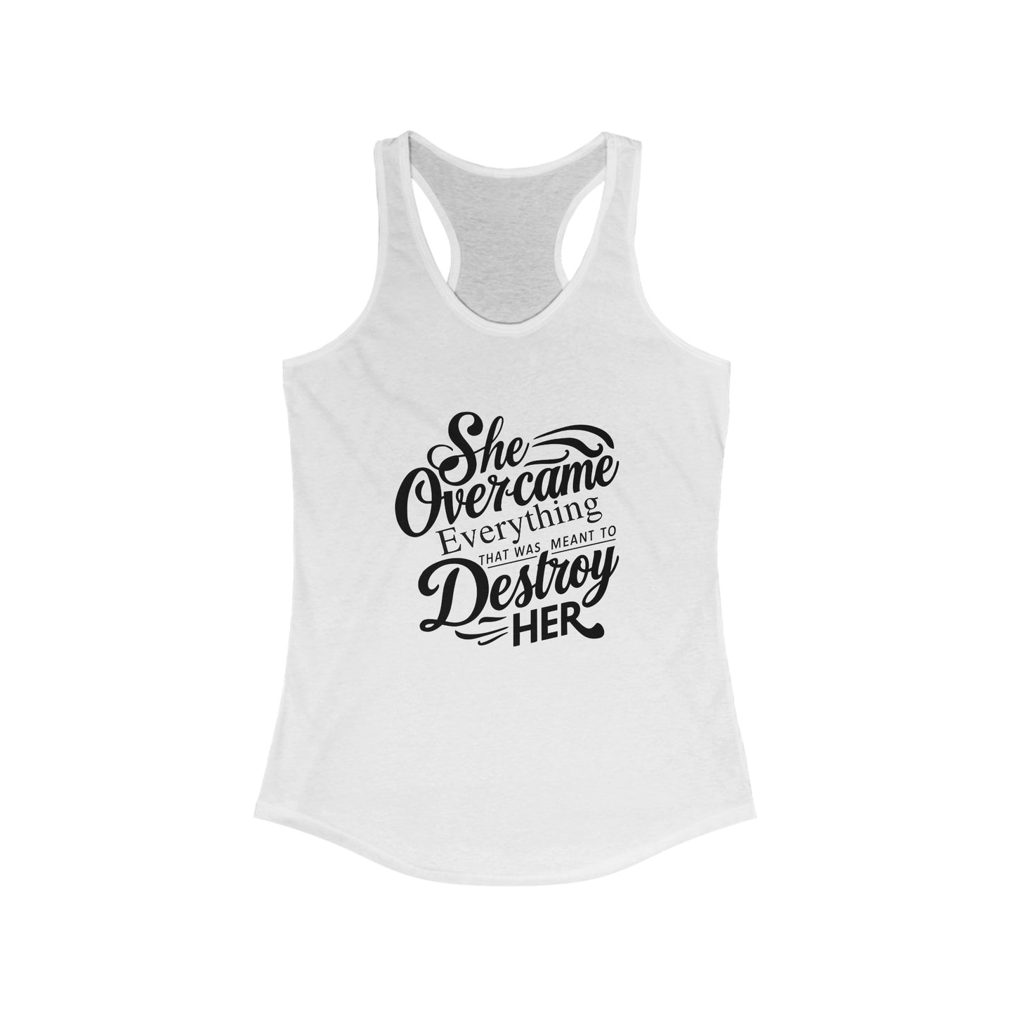 She Overcame Tank Top