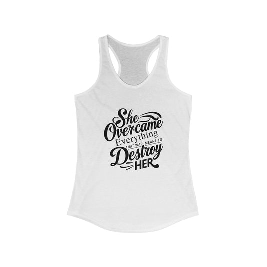She Overcame Tank Top