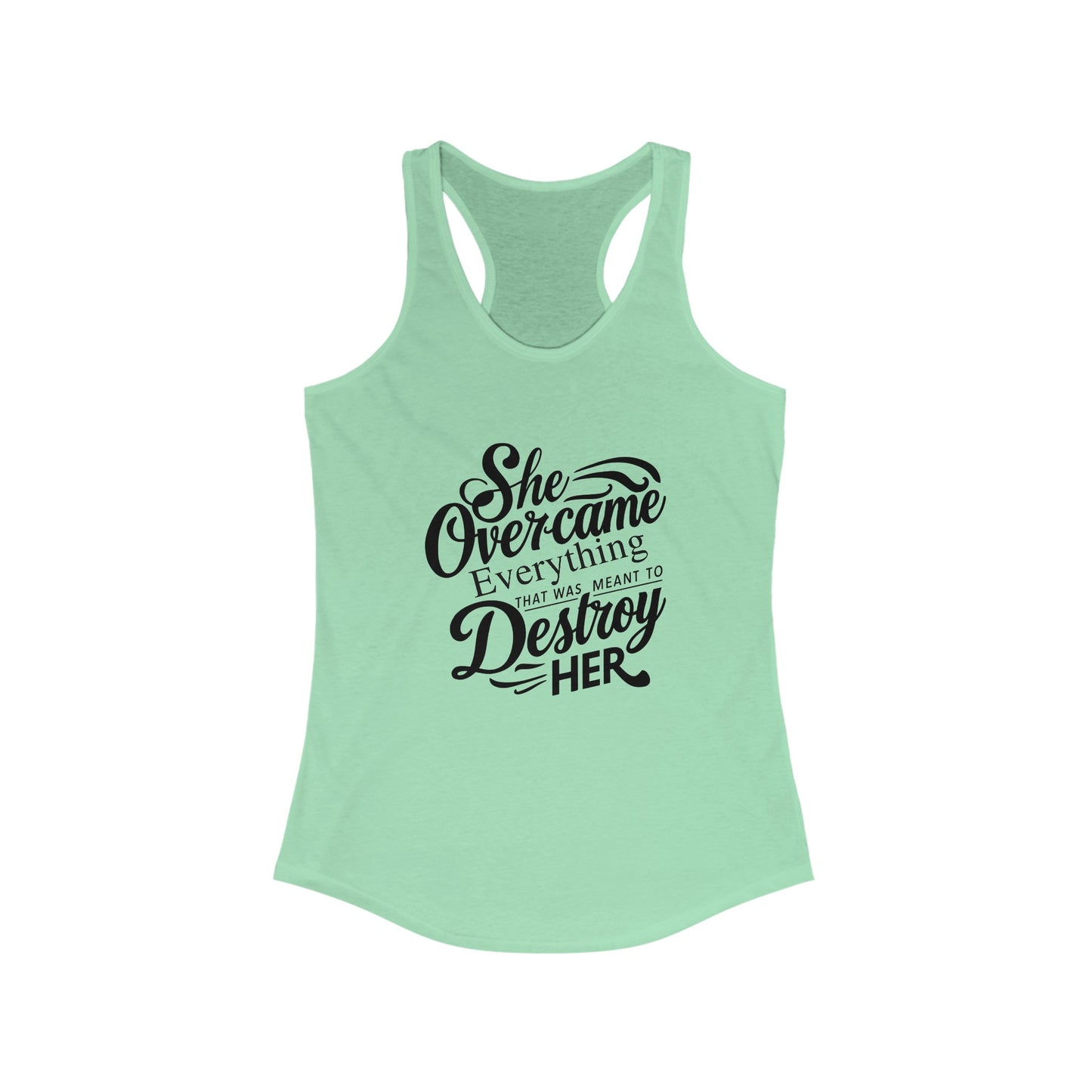 She Overcame Tank Top