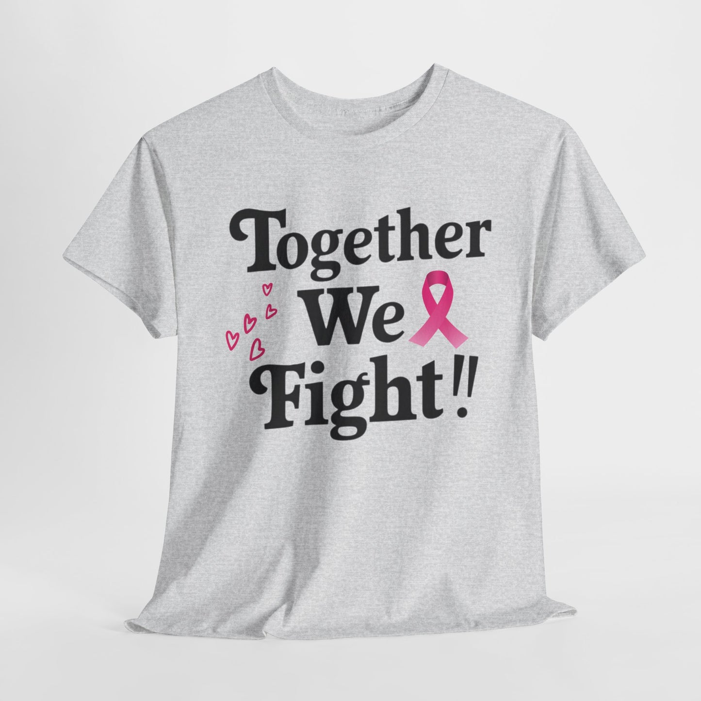 Together We Fight Unisex Heavy Cotton Tee
